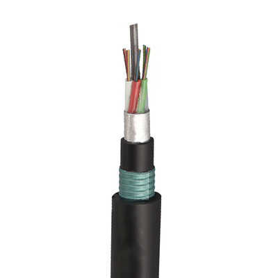 Anti Rodent 48core G.652D Direct Buried Fiber Optic Cable GYTA53
