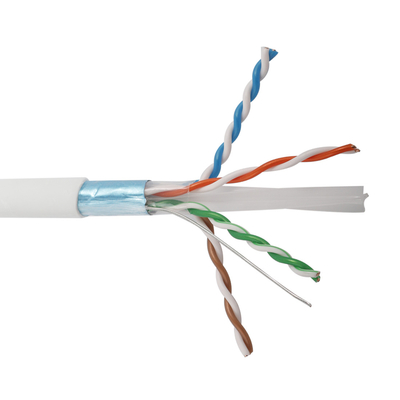 23AWG 0.57mm FTP Cat6 Gigabit Ethernet Cables