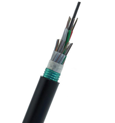 CE GYTS G.652D Single Mode 24 Core Armoured Fiber Optic Cable Duct Type