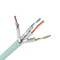 U/FTP Network Cat6a 10 Gigabit Ethernet Cables 500MHz 100% Copper Conductor