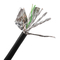 CPR Cat7 10G S/FTP Shielded Copper Patch Cords Annealed Bare Copper Conductor