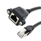 FTP CAT6 CAT5E Ethernet Extension Cable 0.3m 0.6m RJ45 Male To Female Lan Cable
