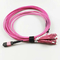 MTP- 6 LC UPC 12 CORE DX 50/125 MMF OM3 Fiber Patch Cable for Telecommunication