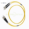 FC UPC Single Mode Fiber Jumpers 3m Yellow Fiber Patch Cord for LAN CATV