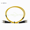 CE ROHS 3m Single Mode Duplex Patch Cord  Fc To Fc Fiber Optic Cable