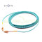 3.0mm Om4 Lc To Lc Fiber Patch Cable duplex fiber patch cord for FTTH