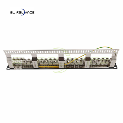 1U FTP Cat6a 24 Port Patch Panel Cabinet