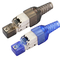 Tooless STP Cat7 Cat8 CAT6A RJ45 Modular Plug 8P8C FTP Cable  Connector