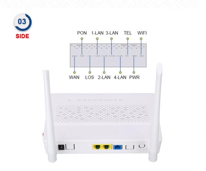 Router One100x Single Mode Plastic XPON ONU Router 1GE1FE FTTH ONU Wifi Modem