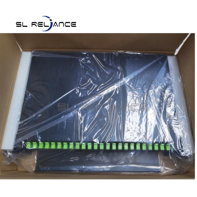 2U ODF Fiber Optical Patch Panel Rack Cabinet 48port 96Core SC APC ...